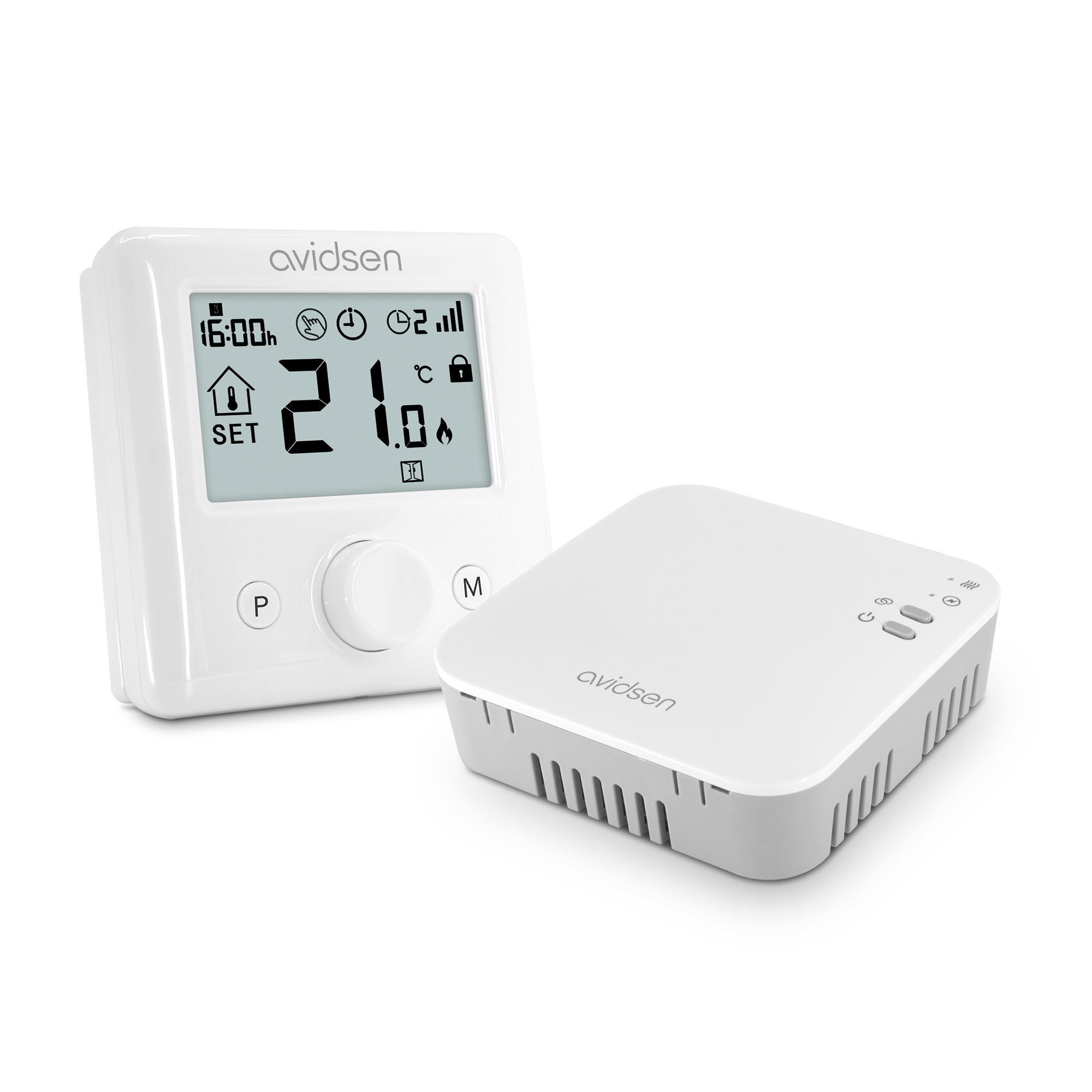 Thermostat numérique pour chauffage et climatiseur avec capteur filaire