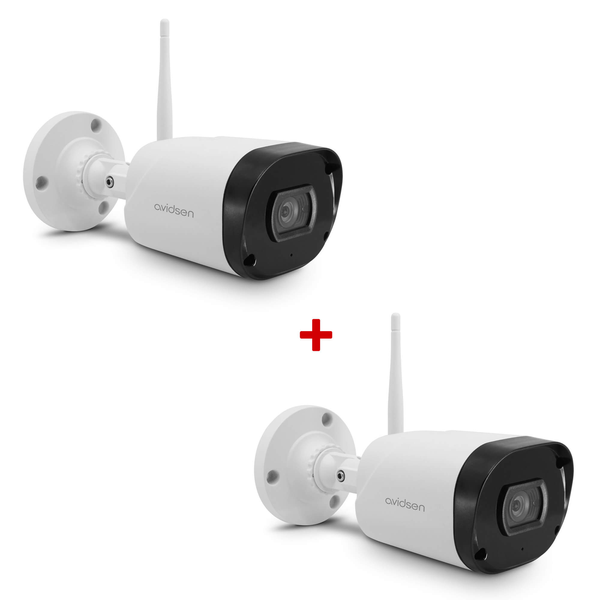 Ring Caméra Extérieure avec adaptateur secteur (Stick Up Cam), Caméra  surveillance wifi HD, audio bidirectionnel, détection de mouvement,  fonctionne avec Alexa