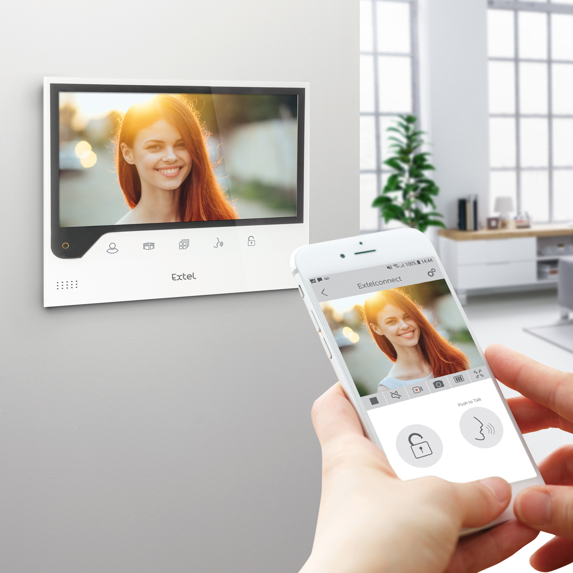 Interphone vidéo connecté - Automatisme et domotique