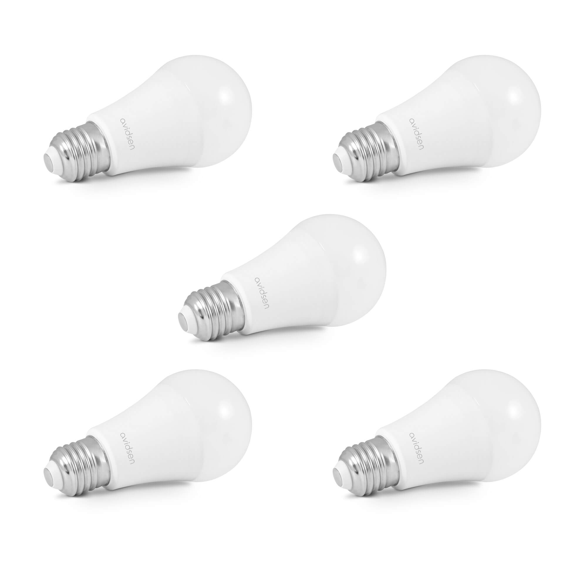 Avidsen Ampoule connectée Home culot E27 820 lumens - -127009 Lot de 5